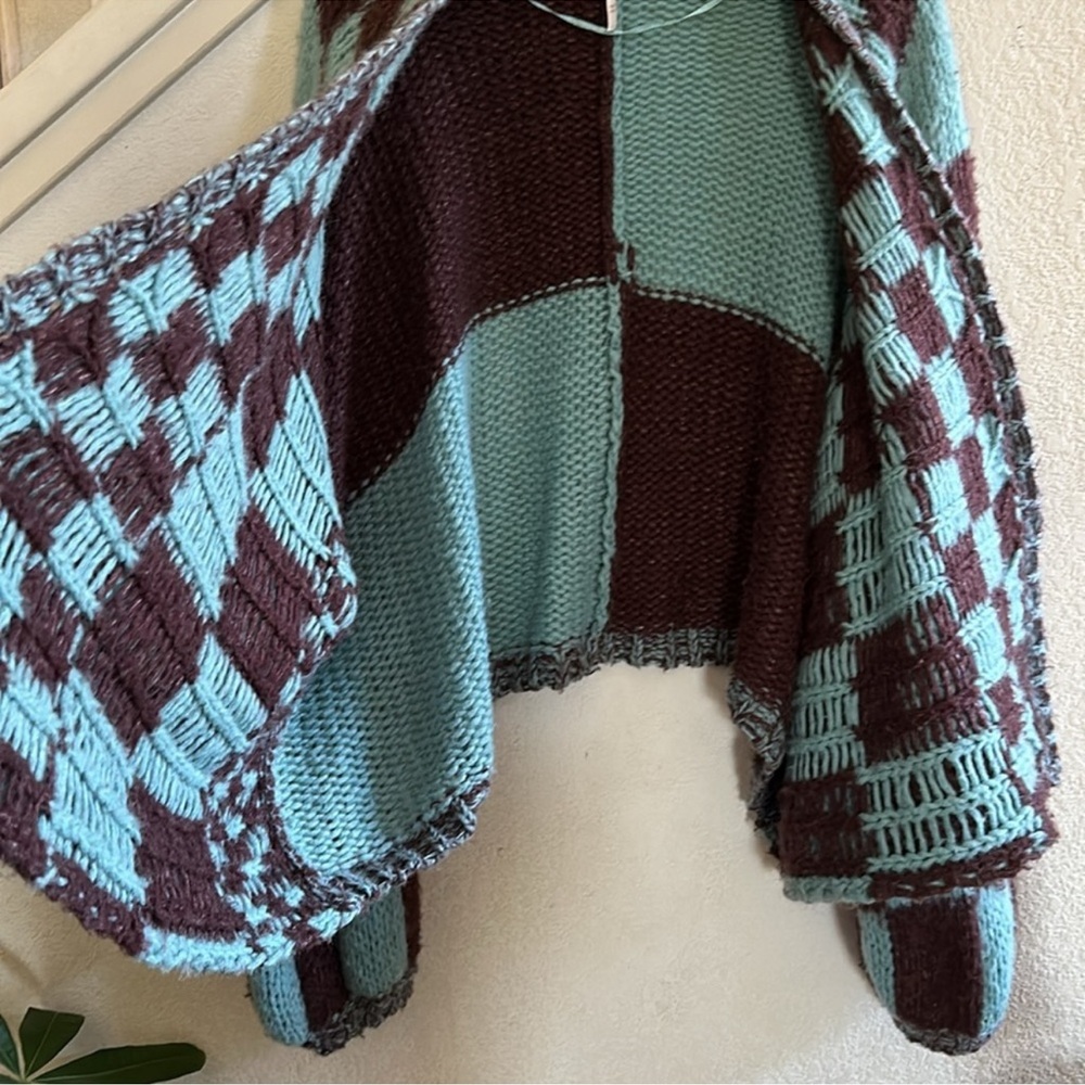 Free People | Aldrin Checkered Cardigan | XS/S - Picture 9 of 16